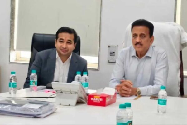 अरुणा प्रकल्पग्रस्तांच्या वाढीव मागण्यांसाठी मंत्री नितेश राणेंची जलसंधारण मंत्र्यांशी बैठक