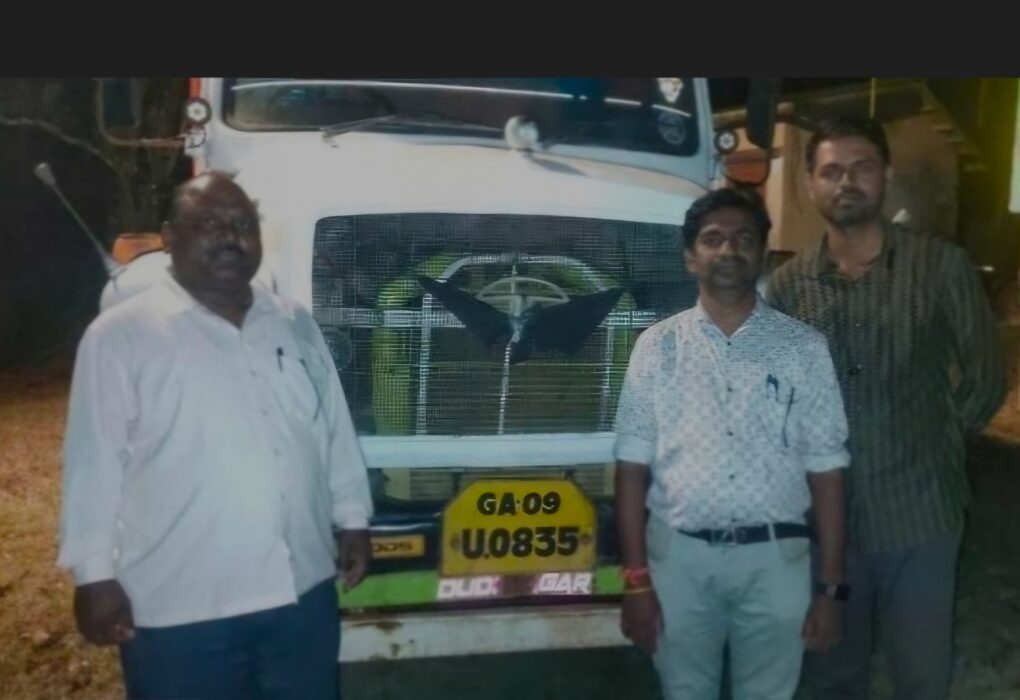 बांदीवडे येथे अनधिकृत वाळू वाहतूक करताना तीन डंपर जप्त..