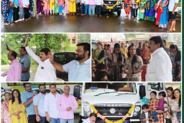 अबिद नाईक यांच्या सहकार्याने महिलांना देवदर्शन…